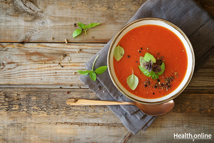 Roasted Tomato Basil Soup