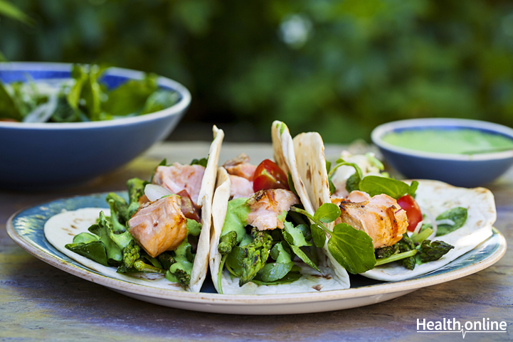 Salmon Tacos