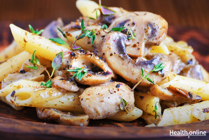 Balsamic Mushroom Pasta