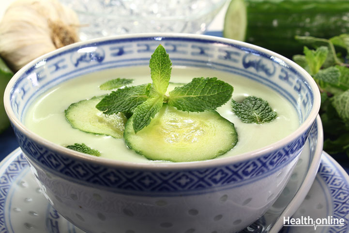 Cucumber Mint Soup