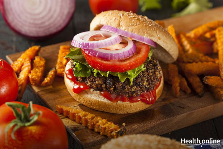 Mushroom Quinoa Burger