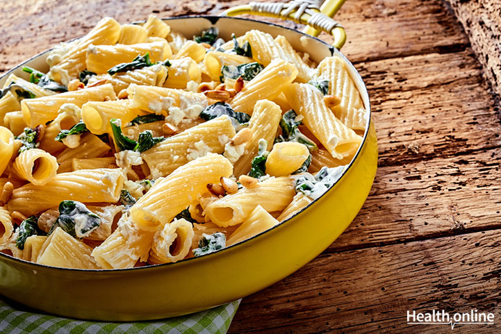 Spinach Parmesan Pasta