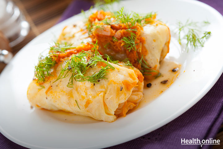 Vegetarian Stuffed Cabbage