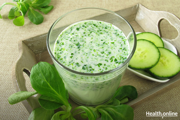 Yogurt Cucumber Smoothie