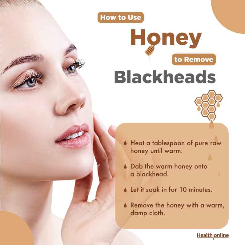 how to use honey to remove blackheads