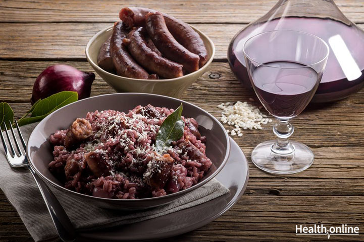 Red Wine Risotto