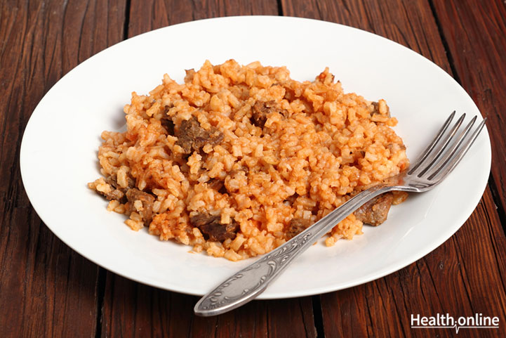 Spanish Rice with Ground Beef