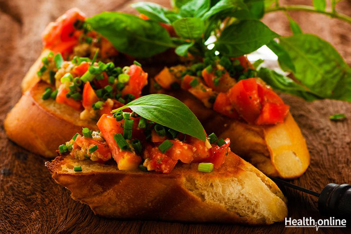 Tomato Basil Bruschetta