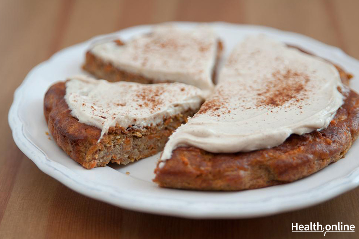 Paleo carrot cake cookies