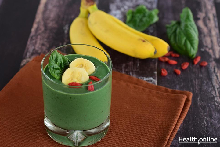 Green Flaxseed Oil Smoothie