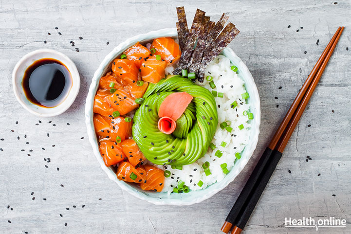 Green-Onion-and-Salmon-Sushi-Bowl