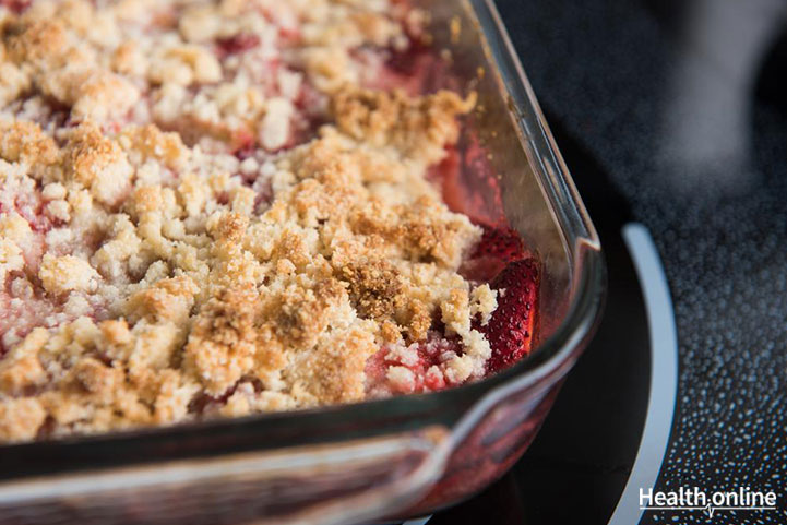 Strawberry-and-Rhubarb-Dessert