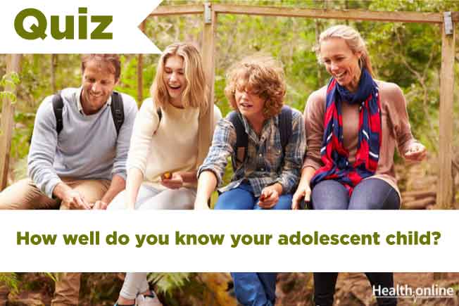 How well do you know your adolescent child?