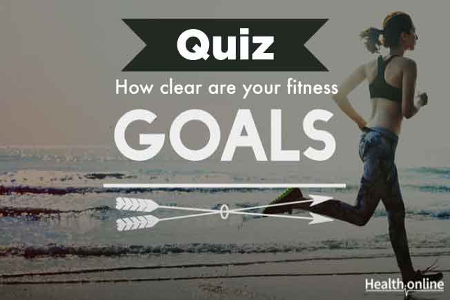 How clear are your fitness goals?