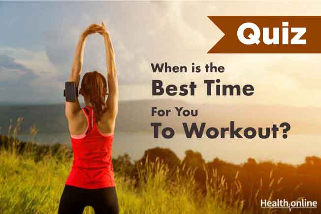 When is The Best Time For You To Workout?